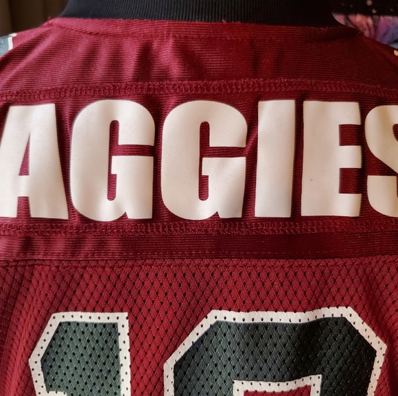 Texas A&M Aggies Starter Jersey #12 - M (10/12) - Picture 3 of 4